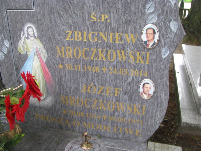 Zbigniew Mroczkowski 1948 Białogard - Grobonet - Wyszukiwarka osób pochowanych