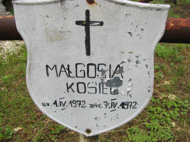 Małgorzata Kosiec 1972 Białogard - Grobonet - Wyszukiwarka osób pochowanych