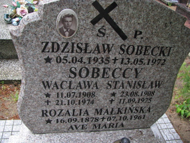 Rozalia Małkińska 1878 Białogard - Grobonet - Wyszukiwarka osób pochowanych