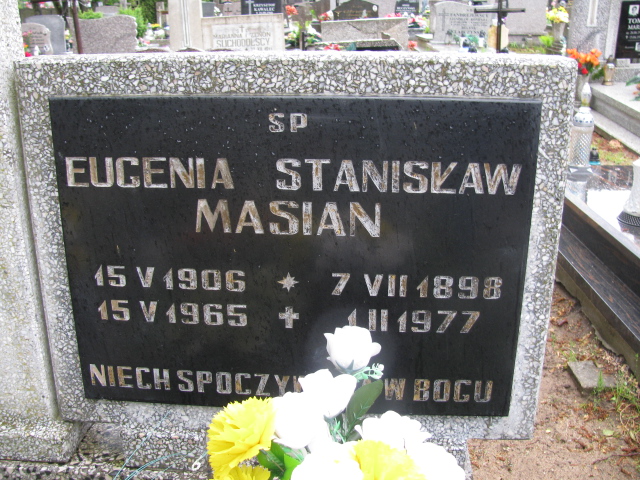 Stanisław Masian 1898 Białogard - Grobonet - Wyszukiwarka osób pochowanych