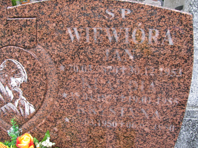 Klaudia Wiewióra 1877 Białogard - Grobonet - Wyszukiwarka osób pochowanych