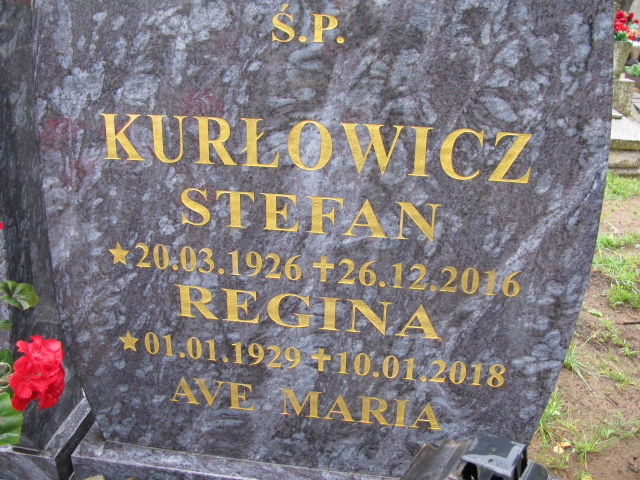 Grób Stefan Kurłowicz