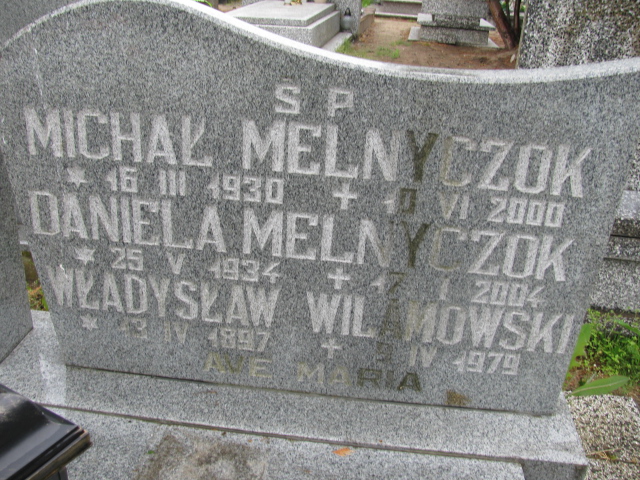 Daniela Melnyczok 1934 Białogard - Grobonet - Wyszukiwarka osób pochowanych