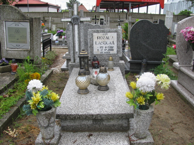 Grób Rozalia Lasocka