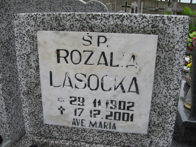 Rozalia Lasocka 1902 Białogard - Grobonet - Wyszukiwarka osób pochowanych