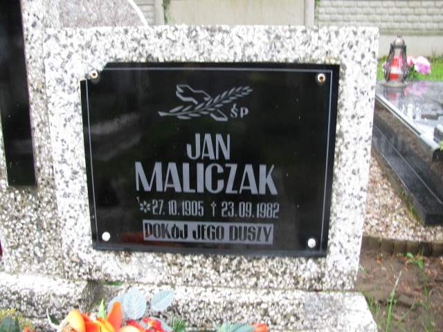 Grób Jan Maliczak