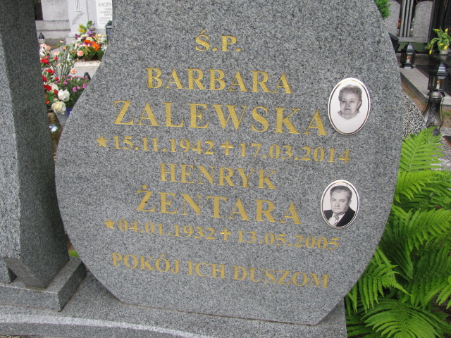 Grób Barbara Kazimiera Zalewska