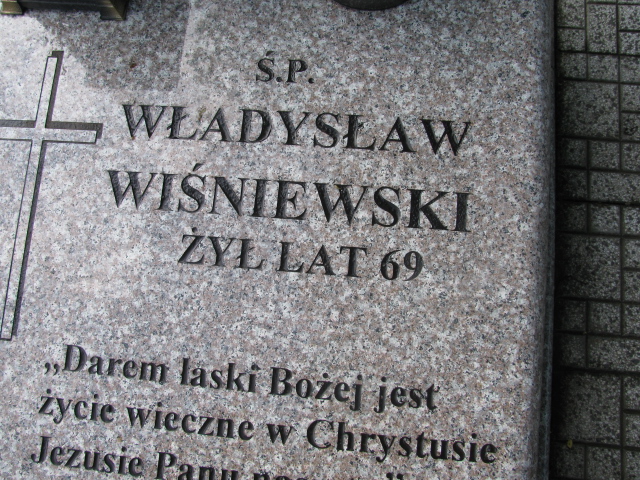 Grób Władysław Wiśniewski