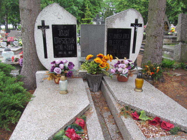 Grób Stanisława Oleszczuk