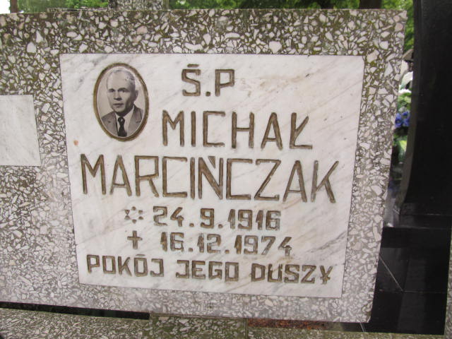 Michał Marcińczak 1916 Białogard - Grobonet - Wyszukiwarka osób pochowanych