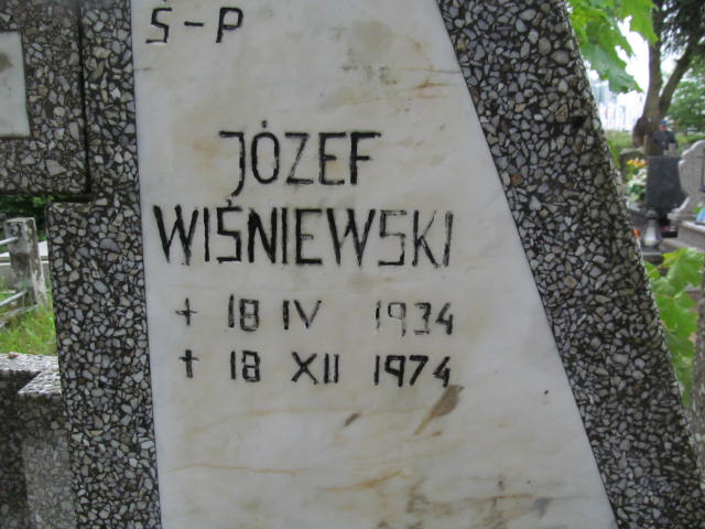 Józef Wiśniewski 1934 Białogard - Grobonet - Wyszukiwarka osób pochowanych