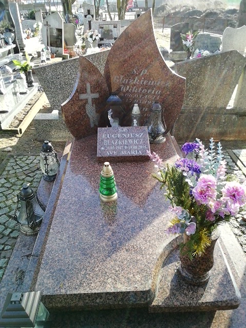 Grób Eugeniusz Błażkiewicz