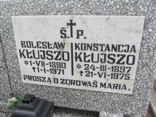 Grób Konstancja Kłujszo
