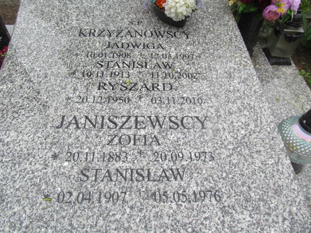 Grób Stanisław Janiszewski