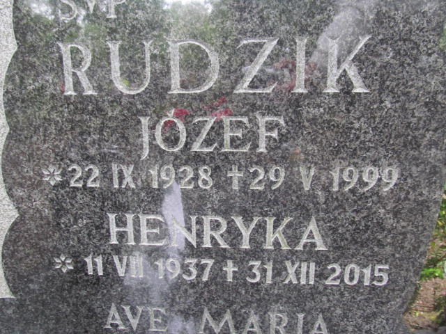 Józef Rudzik 1928 Białogard - Grobonet - Wyszukiwarka osób pochowanych