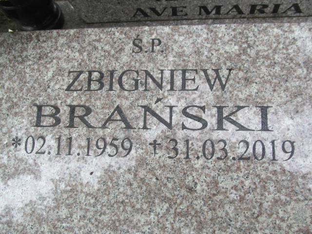  Brańska 1929 Białogard - Grobonet - Wyszukiwarka osób pochowanych
