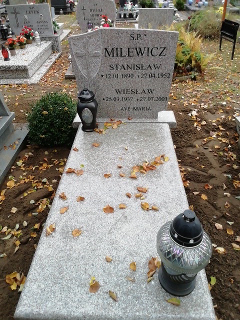 Stanisław Milewicz 1890 Białogard - Grobonet - Wyszukiwarka osób pochowanych