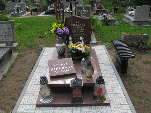 Grób Antoni Kiełbasa