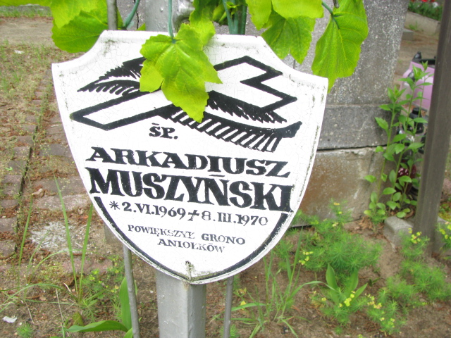 Arkadiusz Muszyński 1969 Białogard - Grobonet - Wyszukiwarka osób pochowanych