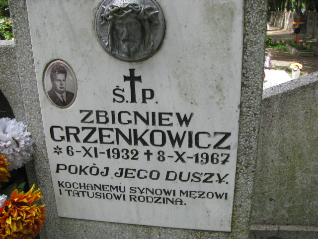 Zbigniew Grzenkowicz 1932 Białogard - Grobonet - Wyszukiwarka osób pochowanych