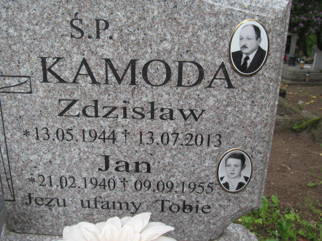 Jan Kamoda 1940 Białogard - Grobonet - Wyszukiwarka osób pochowanych