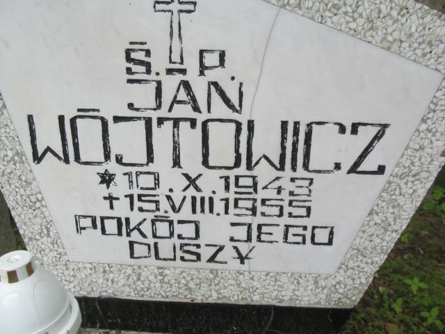 Jan Wójtowicz 1943 Białogard - Grobonet - Wyszukiwarka osób pochowanych