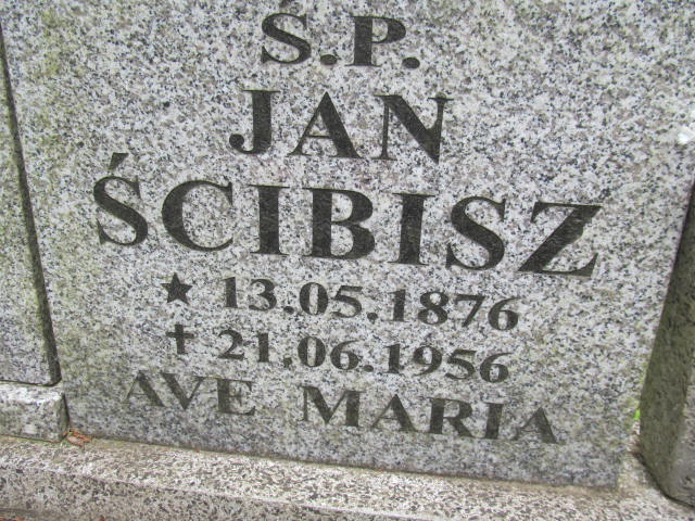 Grób Jan Ścibisz