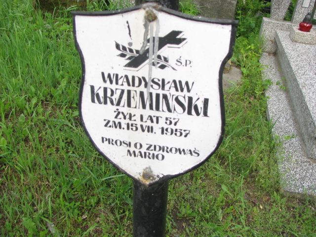 Władysław Krzemiński Białogard - Grobonet - Wyszukiwarka osób pochowanych