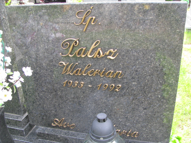 Walerian Palsz 1933 Białogard - Grobonet - Wyszukiwarka osób pochowanych