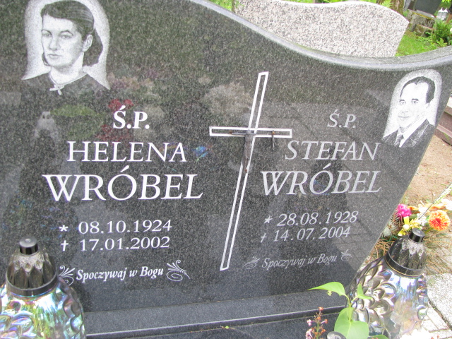 Stefan Wróbel 1928 Białogard - Grobonet - Wyszukiwarka osób pochowanych