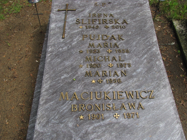 Marian Pujdak 1955 Białogard - Grobonet - Wyszukiwarka osób pochowanych