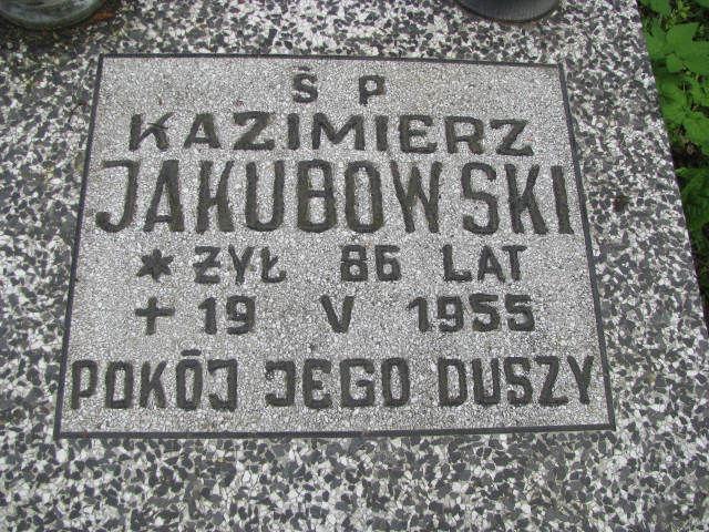 Kazimierz Jakubowski Białogard - Grobonet - Wyszukiwarka osób pochowanych
