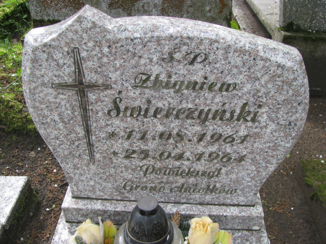 Zbigniew Świerczyński 1961 Białogard - Grobonet - Wyszukiwarka osób pochowanych
