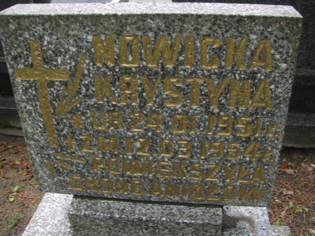 Krystyna Nowacka 1951 Białogard - Grobonet - Wyszukiwarka osób pochowanych