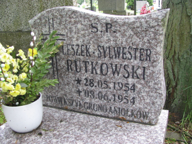 Sylwester Leszek Rutkowski 1954 Białogard - Grobonet - Wyszukiwarka osób pochowanych