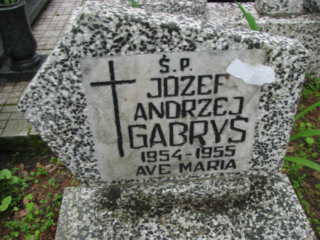 Józef Andrzej Gabryś 1955 Białogard - Grobonet - Wyszukiwarka osób pochowanych