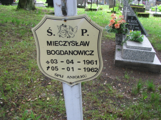 Mieczysław Bogdanowicz 1961 Białogard - Grobonet - Wyszukiwarka osób pochowanych