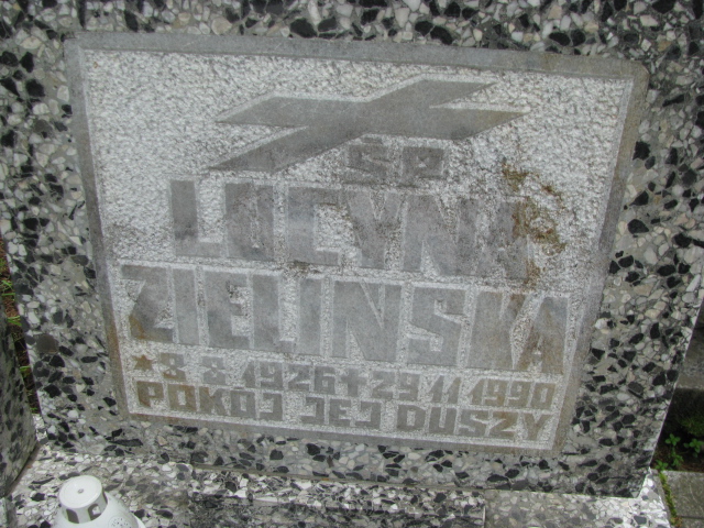 Lucyna Zielińska 1926 Białogard - Grobonet - Wyszukiwarka osób pochowanych