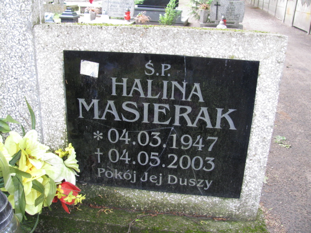 Grób Halina Masierak