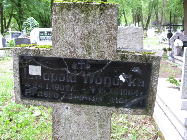 Leopold Wogórka 1902 Białogard - Grobonet - Wyszukiwarka osób pochowanych