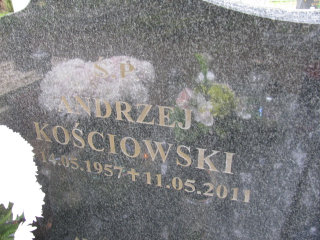 Andrzej Marek Kościowski 1957 Białogard - Grobonet - Wyszukiwarka osób pochowanych