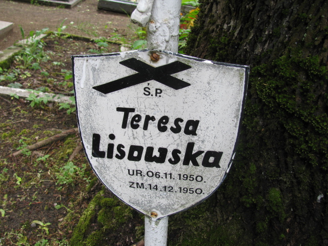 Teresa Lisowska 1950 Białogard - Grobonet - Wyszukiwarka osób pochowanych