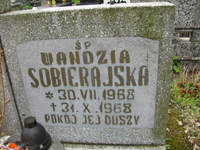 Zbigniew Sobierajski 1970 Białogard - Grobonet - Wyszukiwarka osób pochowanych