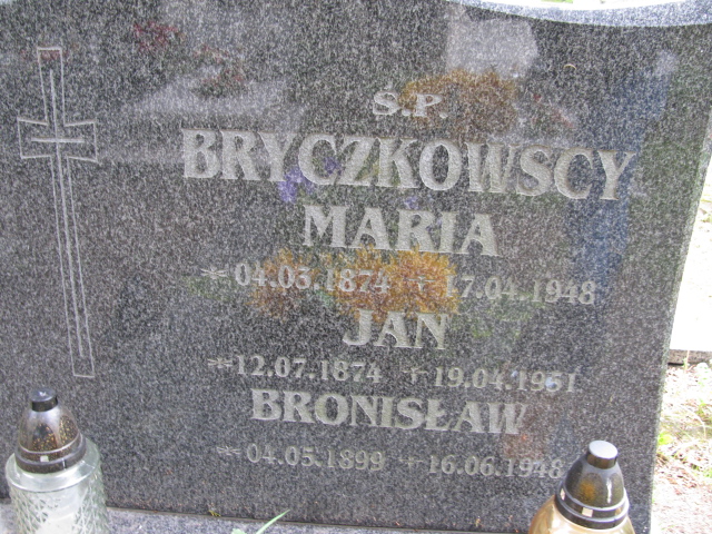 Grób Bronisław Bryczkowski