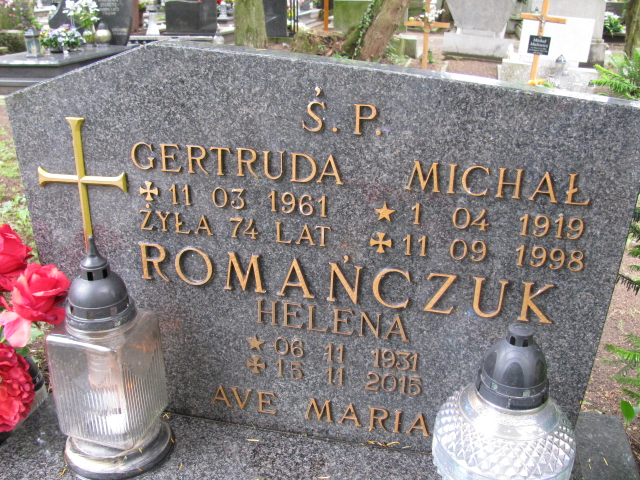 Michał Romańczuk 1919 Białogard - Grobonet - Wyszukiwarka osób pochowanych