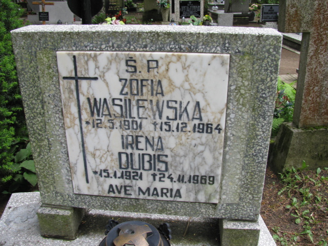 Zofia Wasilewska 1901 Białogard - Grobonet - Wyszukiwarka osób pochowanych