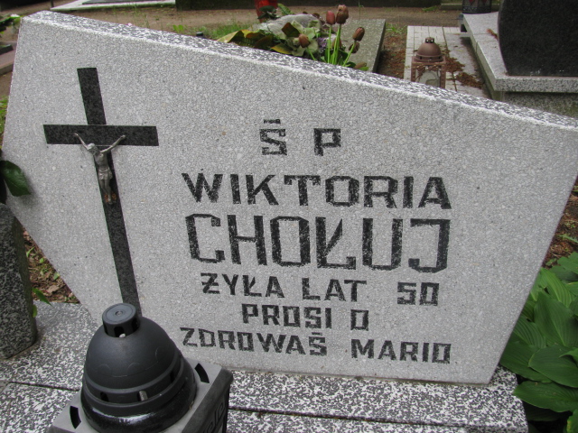 Wiktoria Chołuj 1899 Białogard - Grobonet - Wyszukiwarka osób pochowanych