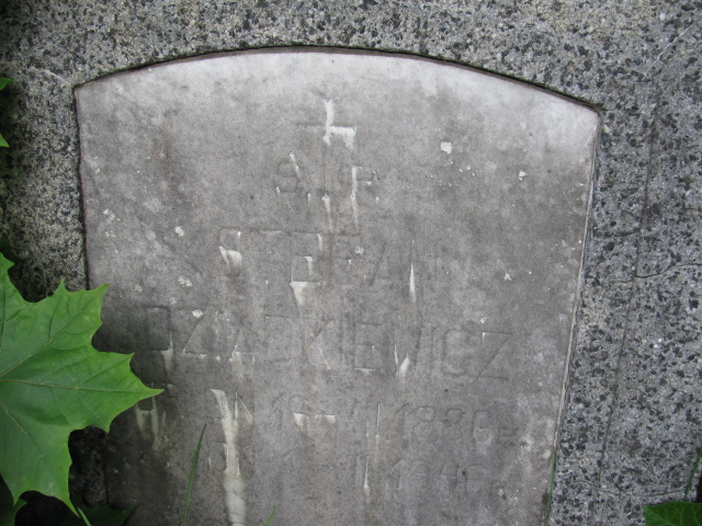 Stefan Dziadkiewicz 1886 Białogard - Grobonet - Wyszukiwarka osób pochowanych