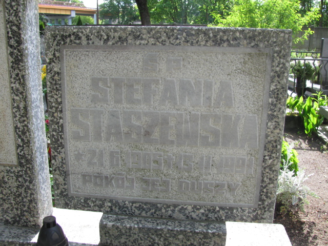 Grób Stefania Staszewska