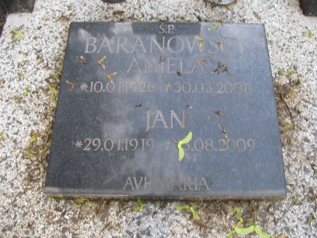 Jan Baranowski 1919 Białogard - Grobonet - Wyszukiwarka osób pochowanych